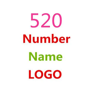 

520- custom name and nunber