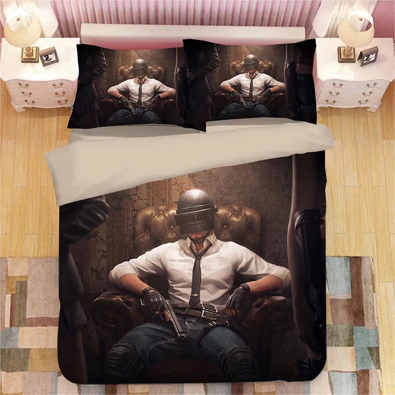 8 PLAYERUNKNOWN'S BATTLEGROUNDS 3D комплект постельного белья, пододеяльники, наволочки, одеяло, Комплект постельного белья s, постельное белье - Цвет: 8