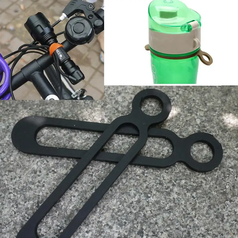 Excellent Bike Light Holder Bicycle Handlebar Silicone Strap Band Phone Fixing Elastic Tie Rope Cycle Bicicleta Torch Flashlight Bandages 2 Excellent Bike Light Holder Bicycle Handlebar Silicone Strap Band Phone Fixing Elastic Tie Rope Cycle Bicicleta Torch Flashlight Bandages 2