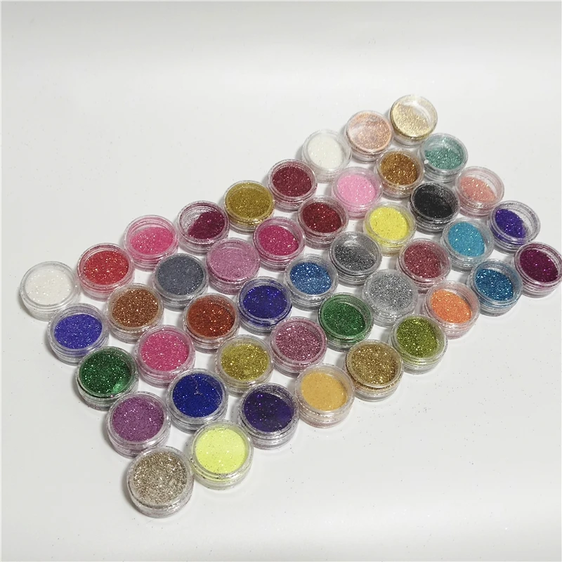 45 Colors Set Glitter Powder Shinning for Temporary Tattoo Kids Face Body Painting Decorate Nail Art Polish Manicure Tool 45 Colors Set Glitter Powder Shinning for Temporary Tattoo Kids Face Body Painting Decorate Nail Art Polish Manicure Tool