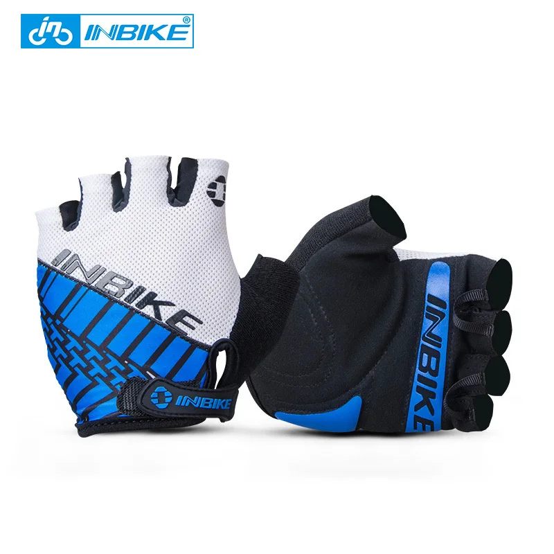 INBIKE Men s Half Finger Bike font b Gloves b font Bicycle font b Gloves b