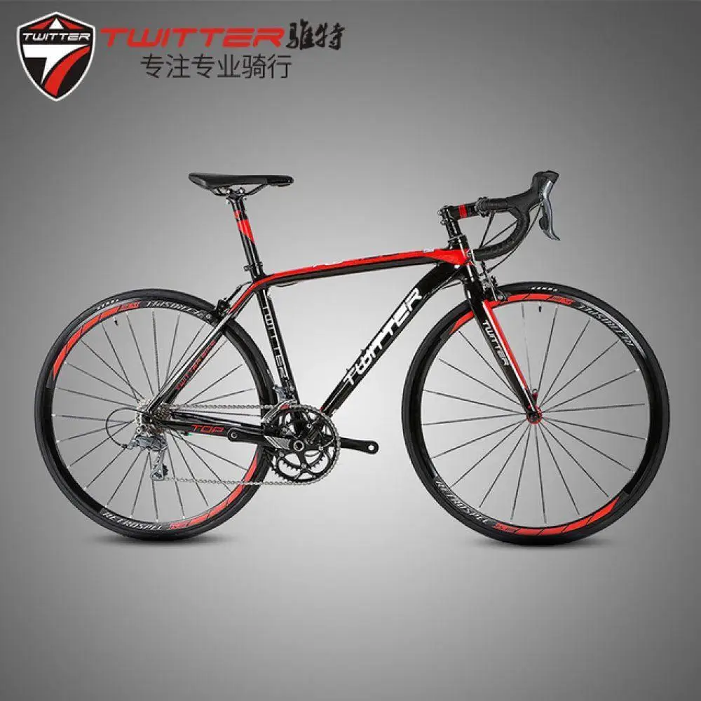 Sale TWITTER TW736 Road Bike 700C Aluminium Alloy Frame Carbon Fiber Fork 2400-16 Speed Empire-22 Speed Aero Racing Bicycle 10 Sale TWITTER TW736 Road Bike 700C Aluminium Alloy Frame Carbon Fiber Fork 2400-16 Speed Empire-22 Speed Aero Racing Bicycle 10