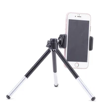 Алюминиевая Подставка для смартфона для прямой трансляции Мини Универсальный Настольный Штатив для iPhone samsung huawei xiaomi самостоятельное использование медиа