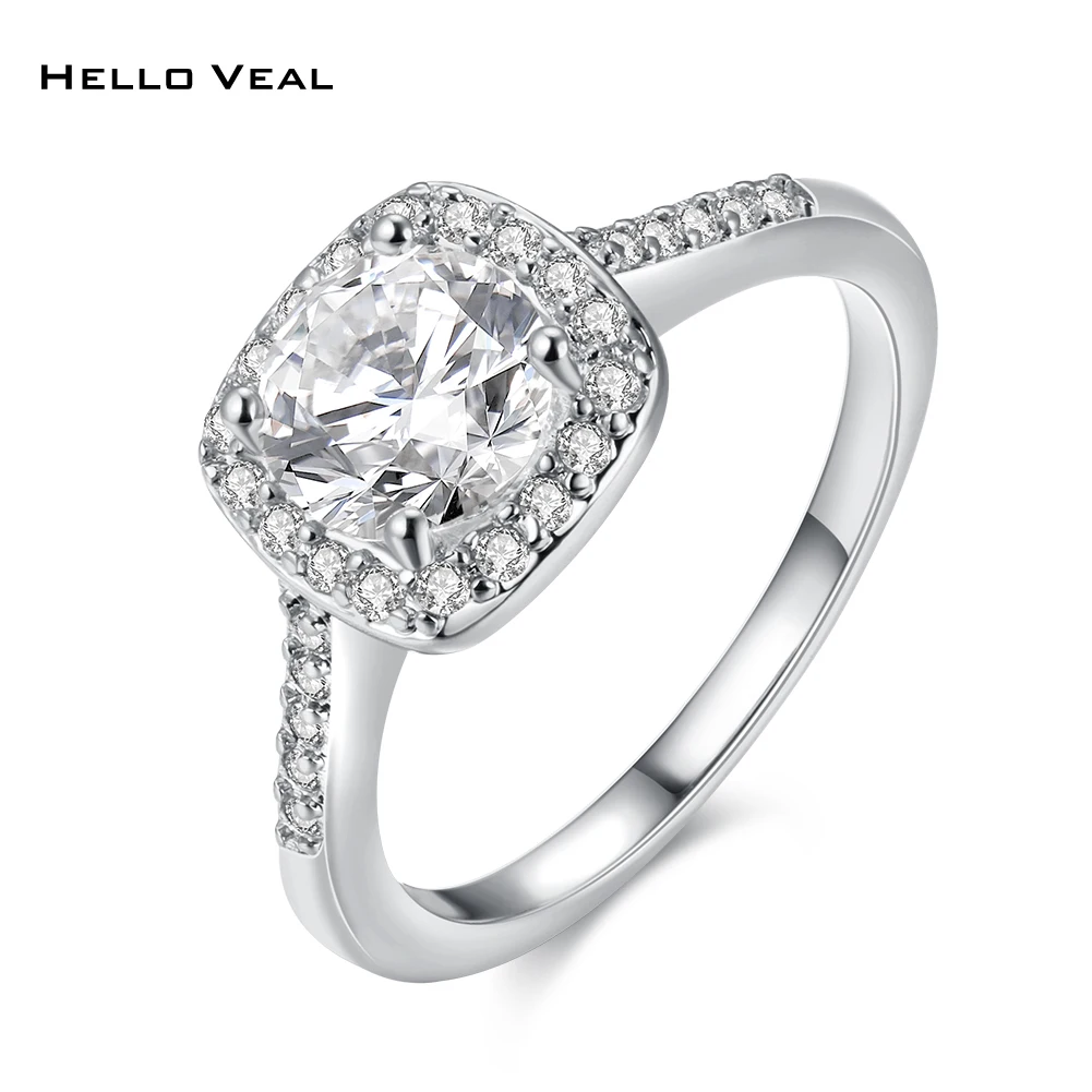 square wedding rings for women helloveal high quality square engagement rings silver plated jewelry large - Square Wedding Rings square wedding rings for women helloveal high quality square engagement rings silver plated jewelry large - Square Wedding Rings