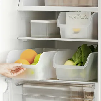 

Refrigerator fruit and vegetable storage box storage box kitchen plastic household storage box finishing box LM01221816