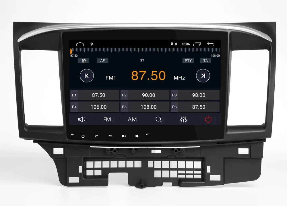 10.1''Android 9.0 Quad Core CAR DVD GPS Player For MITSUBISHI Lancer 2008-2016 Sat Navi Auto Radio Navigation Stereo BT WIFI