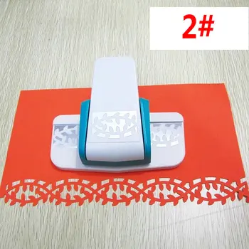 

big size Fancy border punch flower design embossing punch scrapbooking handmade edge device DIY paper cutter Craft gift 2#