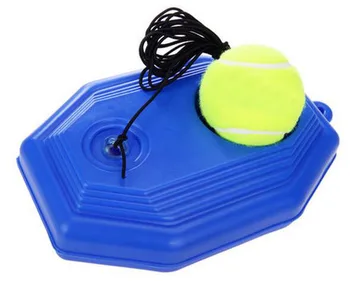 

Outdoor Tennis Training Ball Elastic Rubber Band Tennis Ball Trainer With Plastic Base