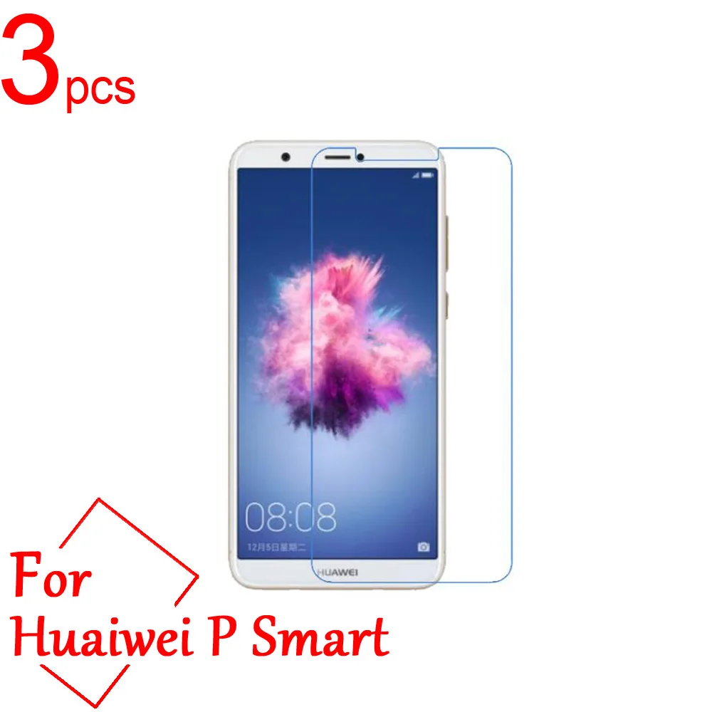 

3pcs Ultra Clear/Matte/Nano anti-Explosion LCD Screen Protector Cover For Huawei P Smart FIG-LA1 LX1 2 3 Protective Film + Cloth