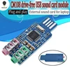 Carte son externe pour ordinateur portable, 3.5mm, CM108, lecteur USB, nouveau, livraison directe ► Photo 1/6