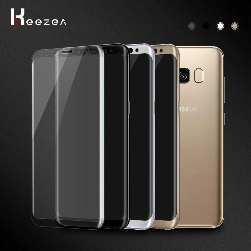 

Keezea 50 PCS Tempered Glass For Samsung Galaxy S9 S9 Plus Full Cover High Transparent For Samsung Galaxy S9 S9 Plus Durable