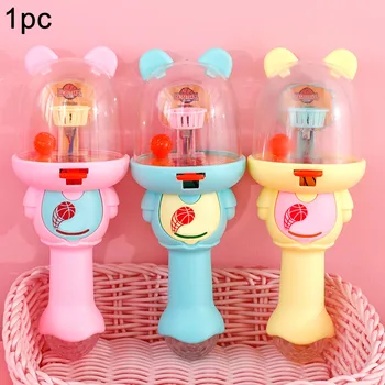 

Toys Light Training Interest Handheld Game Decompression Mini Basketball Machine Anti Stress Children Finger Bear Shape Gift