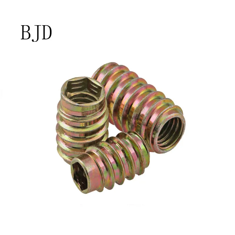 M10 Details about   Tooth Embed Nut Countersunk Hex With Furniture Iron M6 Dielectric Fittings 
