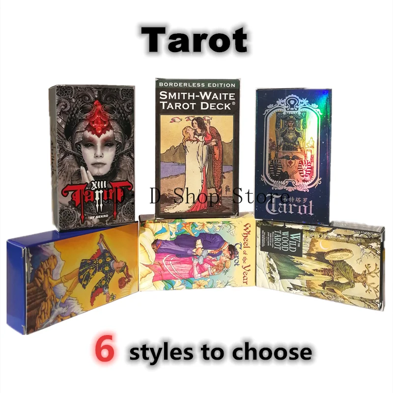 

English edition Magical tarot Classic mysterious family party cards game (6 styles to choose)