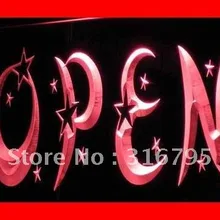 I204 Открытый Ночной Магазин Бар Паб Клуб светодиодный неоновый свет знак включения/выключения 20+ цвета 5 размеров