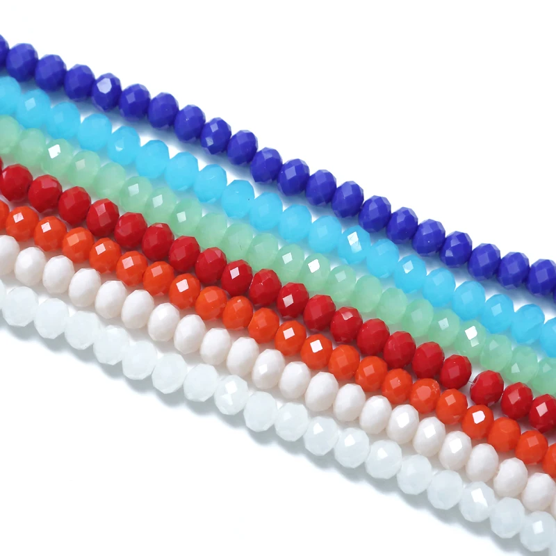 

SALE! Lucia crafts 98pcs 6mm Multi colors option Loose Crystal Beads/Glass Beads for DIY Handmade Accessories E1020