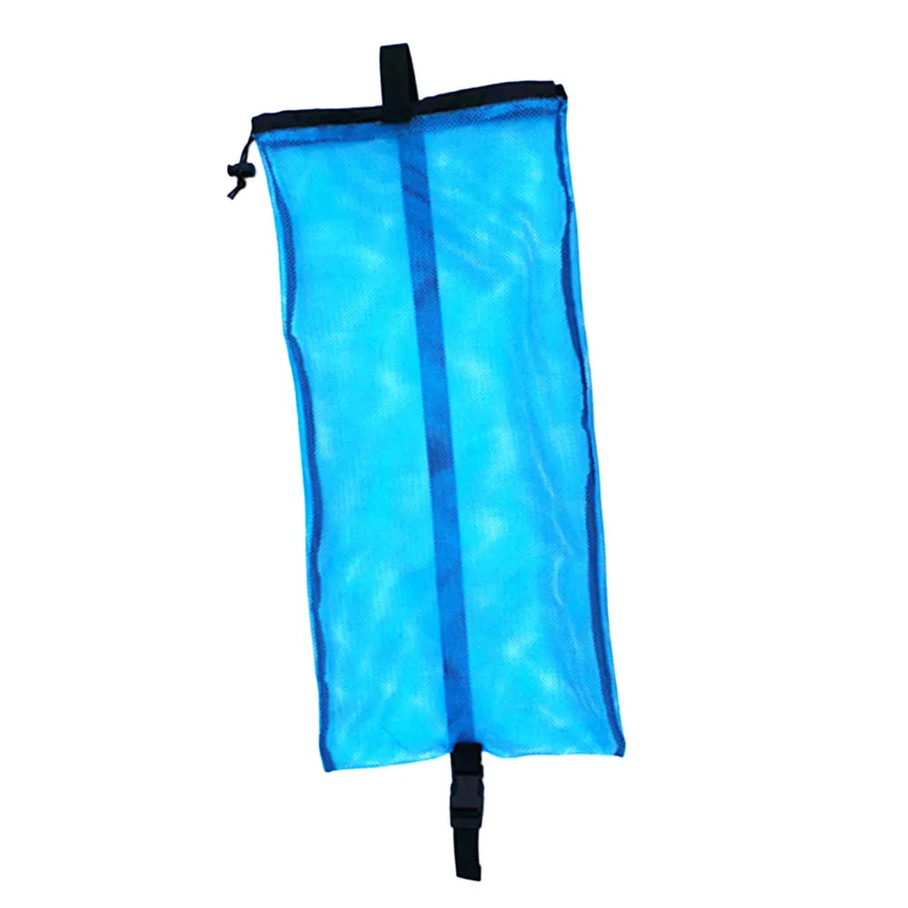 Adjustable Swimming 2pcs Diving Mesh Bag Dive Fins Flippers Mask Snorkel Carrier Pack Water Sports SCUBA Snorkeling Gear Bags