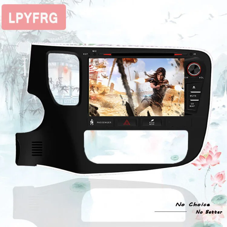 Best 8 inch android 9.0 car DVD multimedia for Mitsubishi outlander 2014-2018 multimedia autoradio stereo headunits tape recorder 4