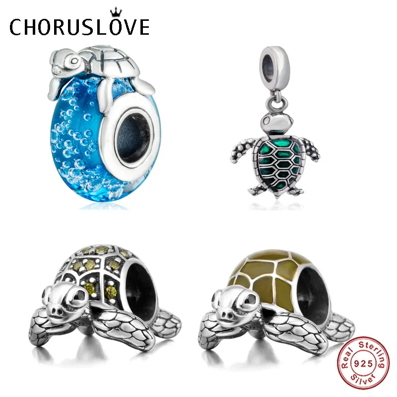Choruslove браслет морской черепахи оригинальный для Pandora океанской летней серии