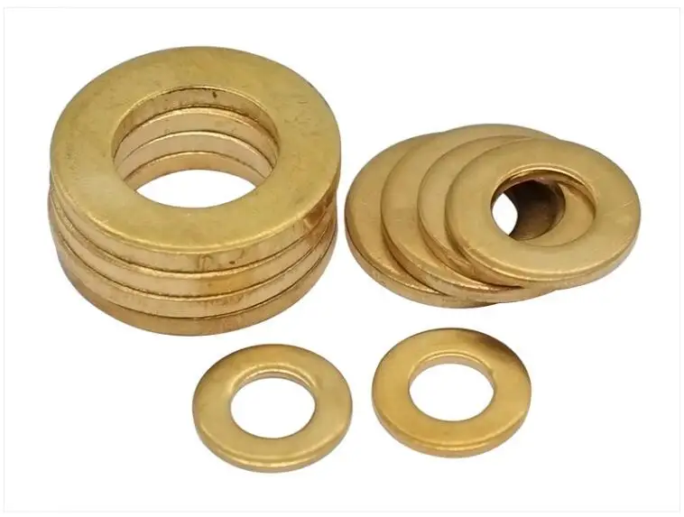 Details about   Brass Flat Washers Plain Washer DIN125 M2 M3 M4 M5 M6 M8 M10 M12 M14 M16 M18 M20 