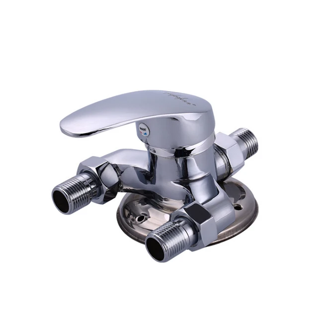 Surface Mounted Shower Faucet Mixing Valve Hot And Cold Taps Solar