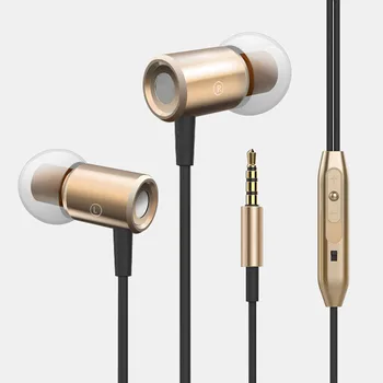 

3.5mm Metal Magnetic In-ear Headset Wire Controlled Basic Mobile Earphone In Stock YX-002