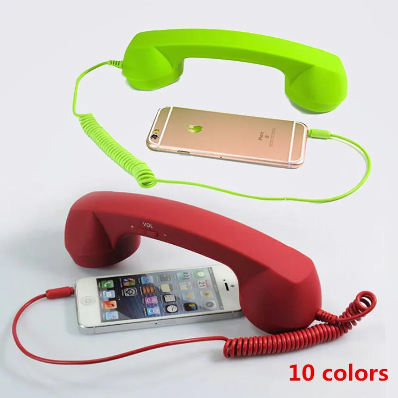 Retro Telephone Receivers Handset Earphone Retro Telephones Anti