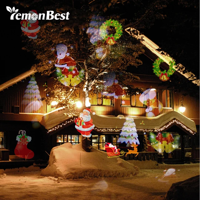 12 patterns 8w mery christmas lights outdoor led snowflake projector light lawn lamp ip65 waterproof halloween - Outdoor Led Christmas Lawn Decorations 12 patterns 8w mery christmas lights outdoor led snowflake projector light lawn lamp ip65 waterproof halloween - Outdoor Led Christmas Lawn Decorations