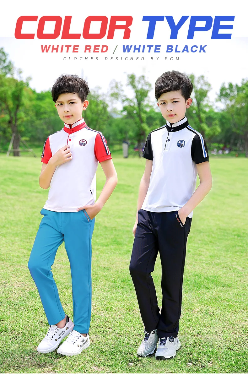 PGM летние детские брюки удобные спортивные брюки для гольфа для мальчиков KUZ064
