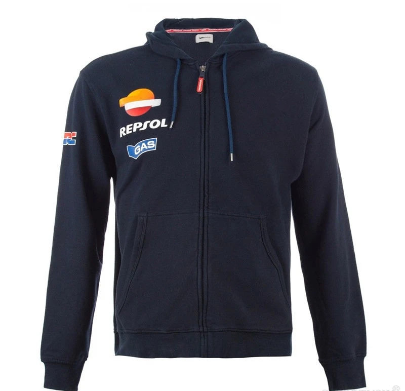 

New arrival Moto GP Repsol Hoodie for Honda HRC Men's Motorcycle Hoodie Endurance Racing Zipper Sweatshirt Factory Sports Jacket