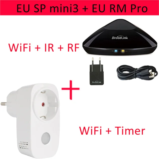 Лучший Broadlink RM3 RM Pro RM Mini3 умный дом автоматизация wifi+ IR+ RF универсальный пульт дистанционного управления интеллектуальный для ios ipad Android - Цвет: Коричневый