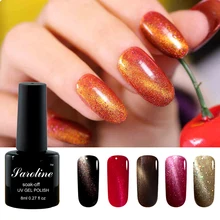 3d color UV Soak Off Cat Eyes Nail Gel Polish with lucky magnet stick Long Lasting Led Gel Varnish DIY Gel Nail Art Salon