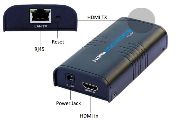 HSV373 HDMI Extender Ethernet Support 1080P 120m HDMI Extender Ethernet Over Cat5Cat5eCat6 Rj45 HDMI Over IP Extender