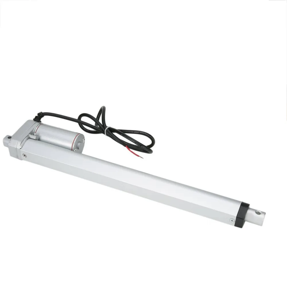 

1pcs High Quality 300mm 12 Multi-function Linear Actuator Motor DC12V Stroke Heavy Duty Lift mini electric tubular motor Sale