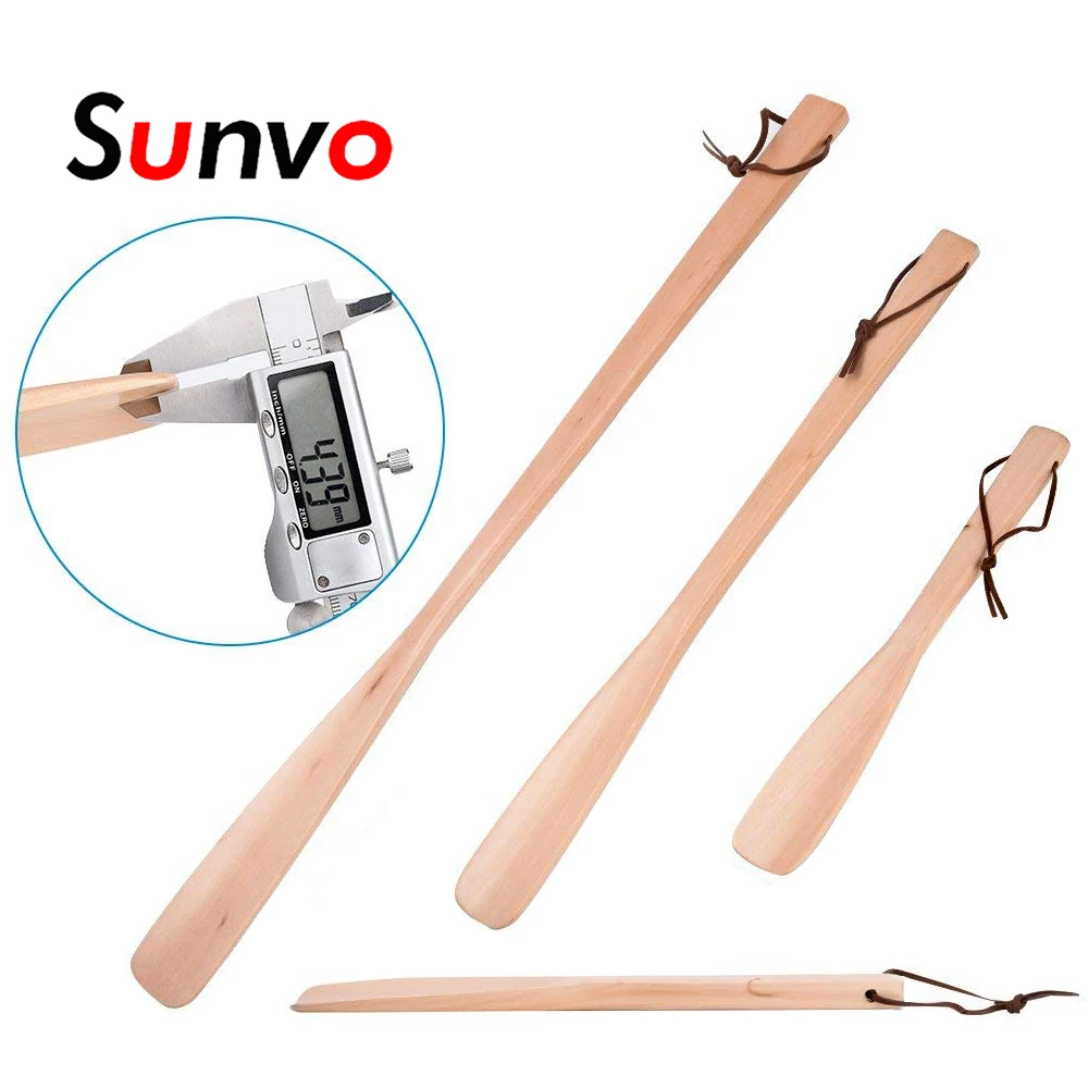 

Professional Wooden Shoe Horn Flexible Long Handle Shoehorn Useful Shoe Lifter Professional Shoe Spoon Home Tools
