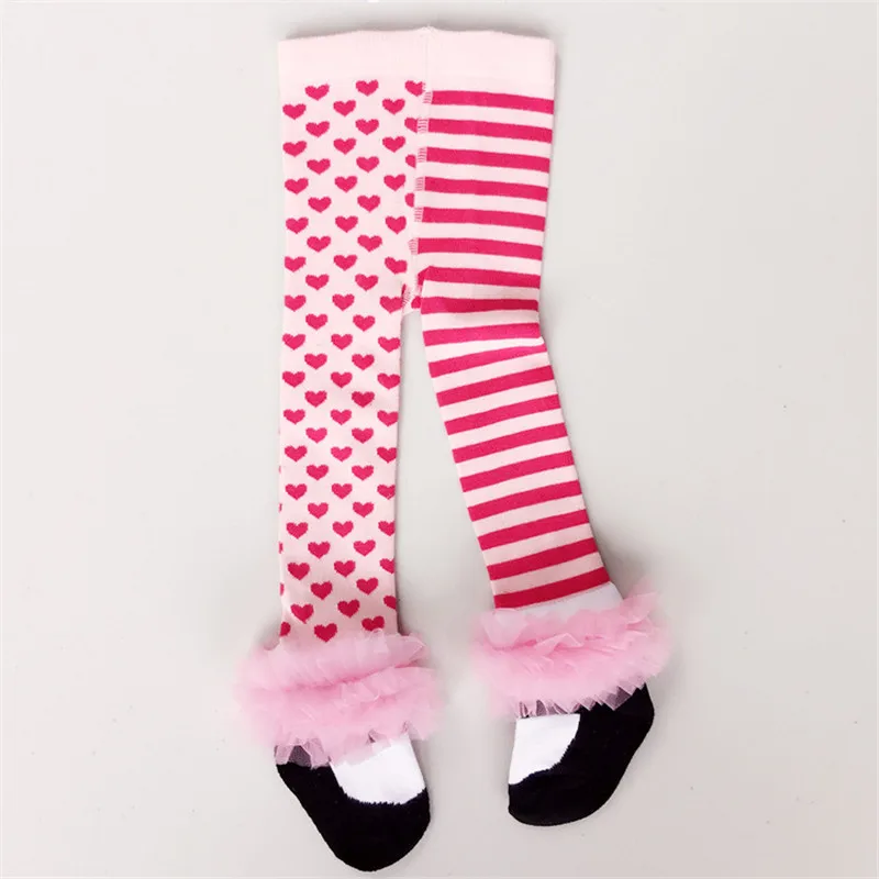 

Spring Autumn Kids Cotton Stocking Polka Dots Baby Girls Tights Children Knitted Pantyhose D0066