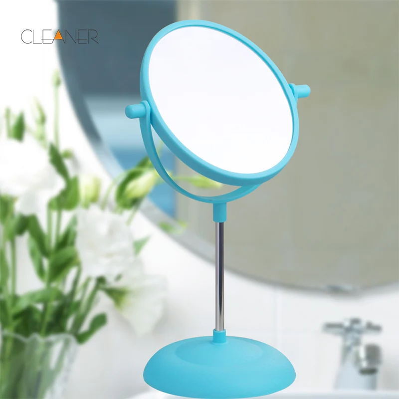 

Makeup not with lighted mirror Bath Mirror espejos redondos mini standing mirror Make up Mirror 5332