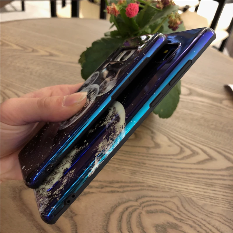 DCHZIUAN Case For Samsung Galaxy S8 S9 NOTE 8 9 Phone Case Cute Mickey Planet Moon Soft Cover for Samsung S10 S8 S9 Plus Case