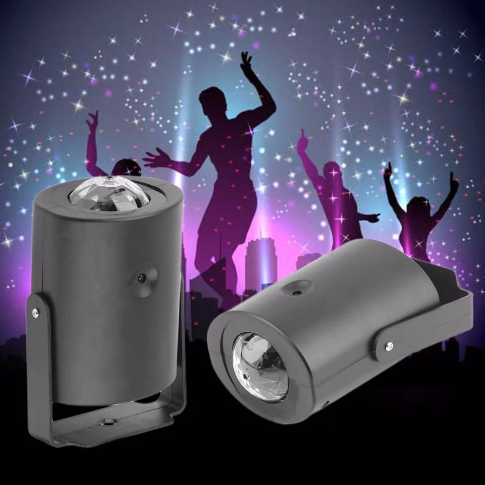 

Aimbinet 7 Color LED Light Remote RGB LED Water Wave Ripple Effect Stage Light Laser Projector MC Effect Party Stage DJ Party