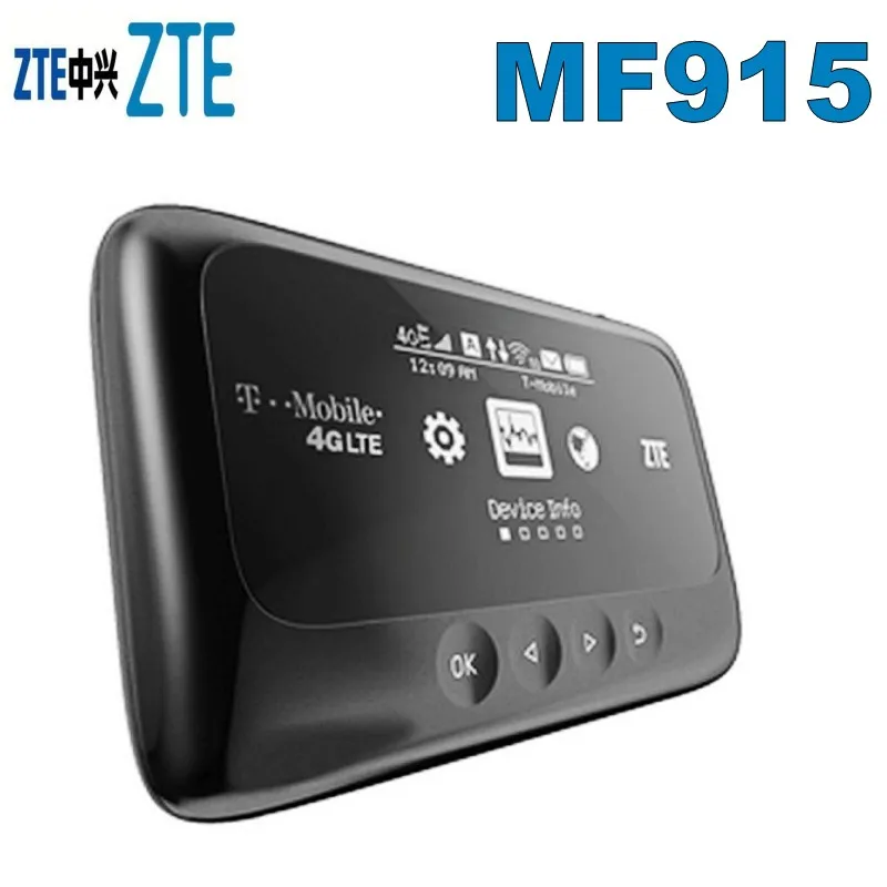 Hotspot Mf915 Band2 - b4 B12 B17 Roteador Móvel 4g Lte Zte Z915 6 3G 4G Routers