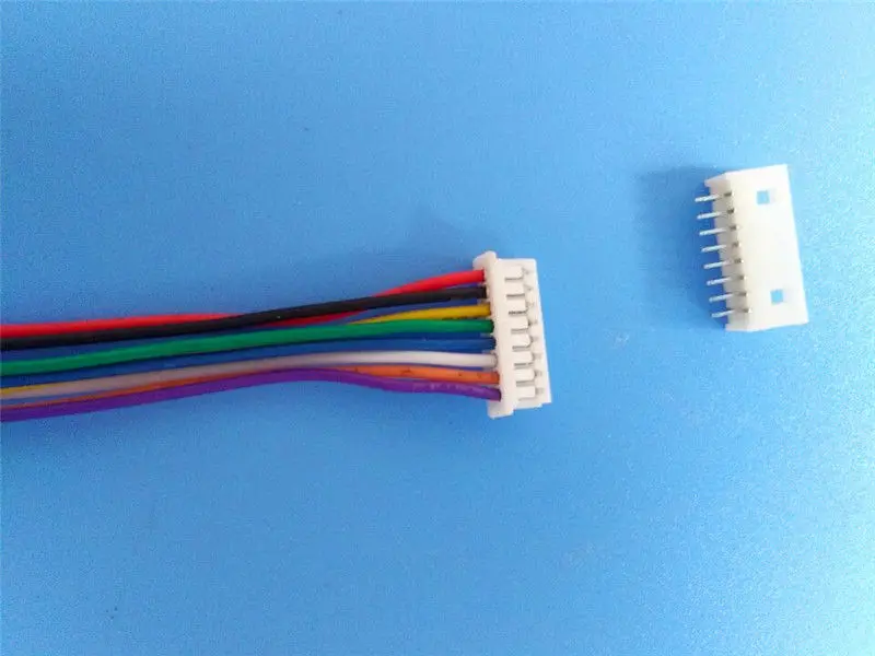10 sets Mini. Micro JST 1.25mm 8-Pin Connector with Wire