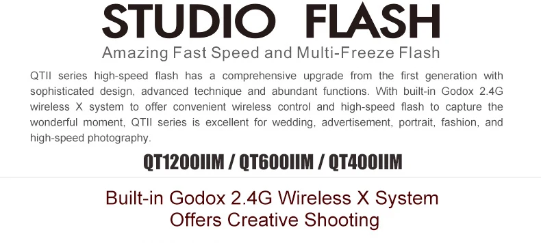 Godox Quicker QT Series High Speed Wireless X System Studio Flash QT-1200IIM (23)