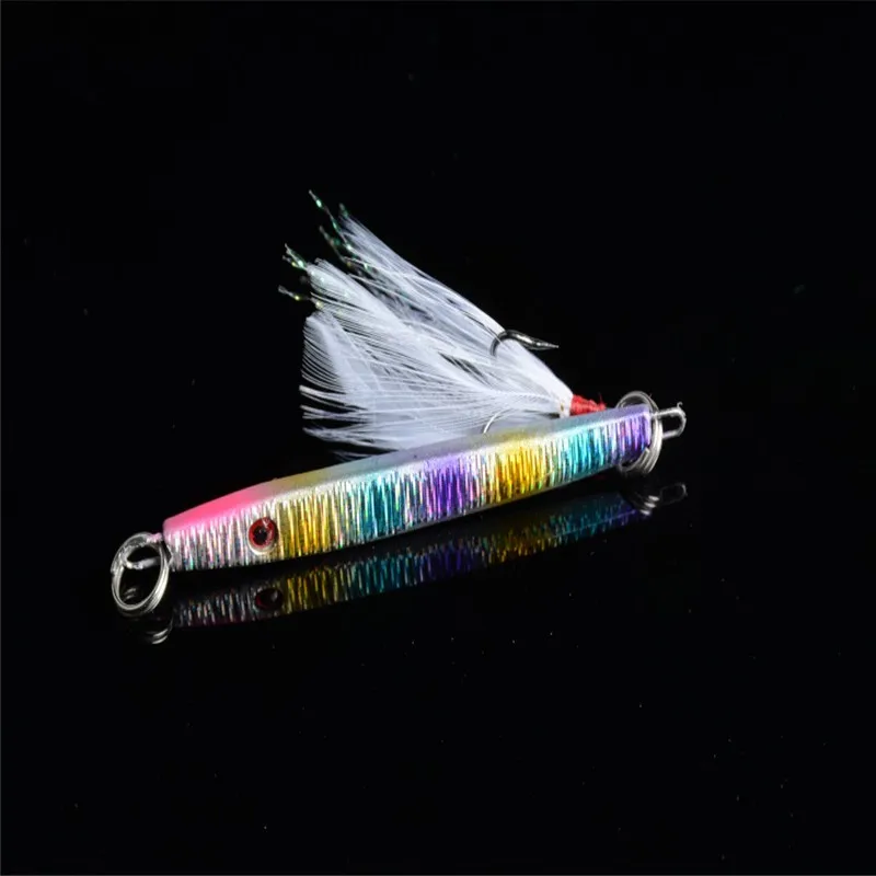 1 pcs Bulk New Fishing Lures Metal Bait Iron Lead Fishing Tackle 5.7cm