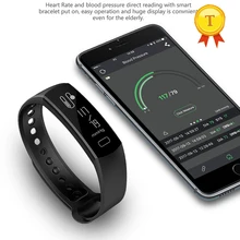 Точный пульсометр, измеритель артериального давления, фитнес-трекер, умный Браслет, удаленная камера, смарт-браслет, спортивный браслет для ios android