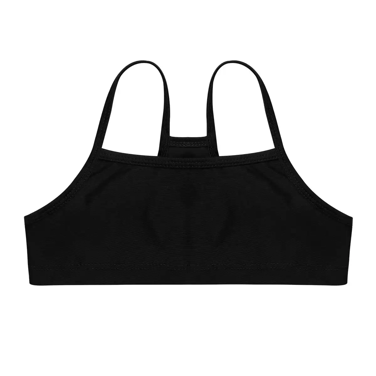 iEFiEL Kids Girls Dance Sports Bra Workout Fitness Crop Tops Strappy Sleeveless Bralet Bustier Vest Tops