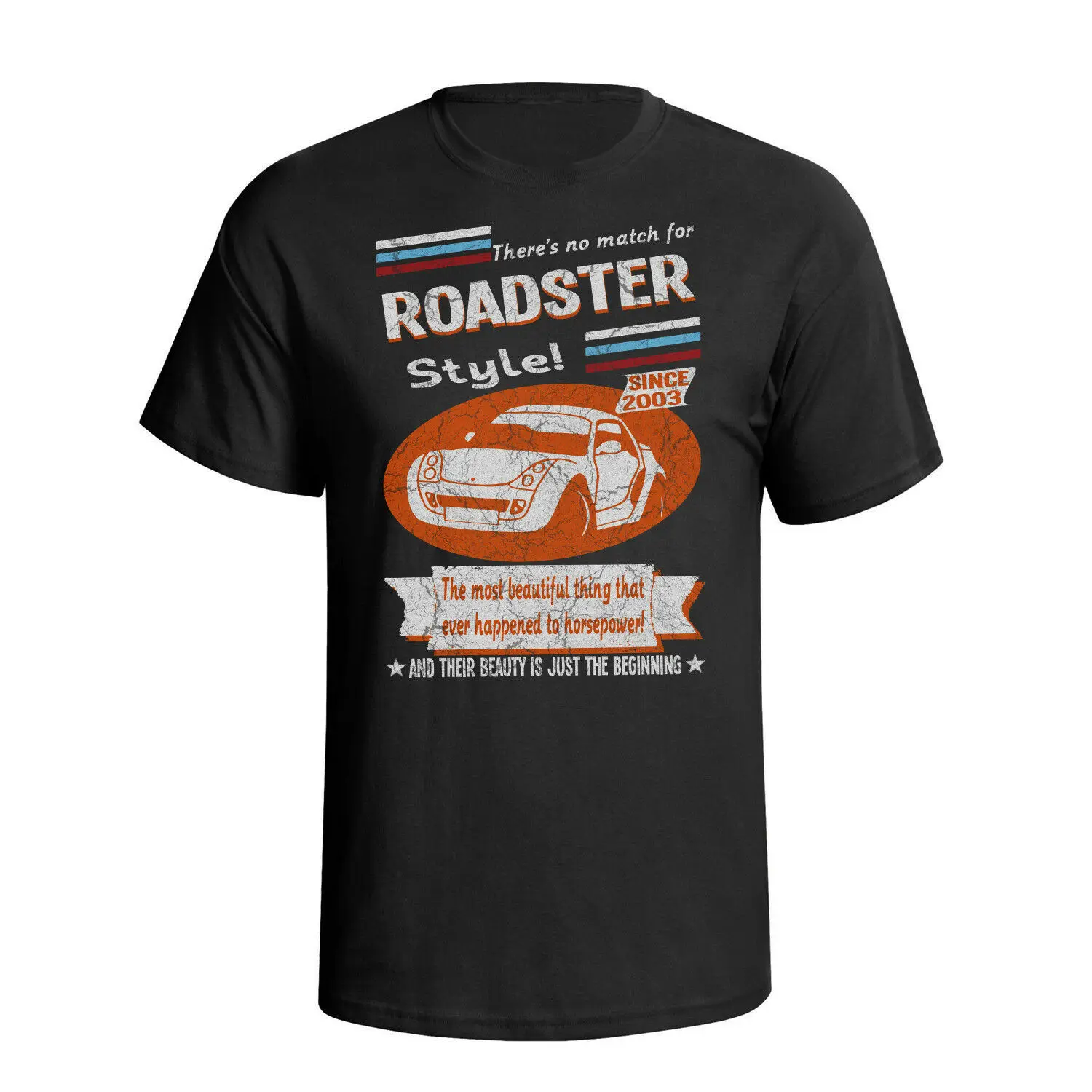 

Smart Roadster 2003 Retro Style Mens Car T-Shirt