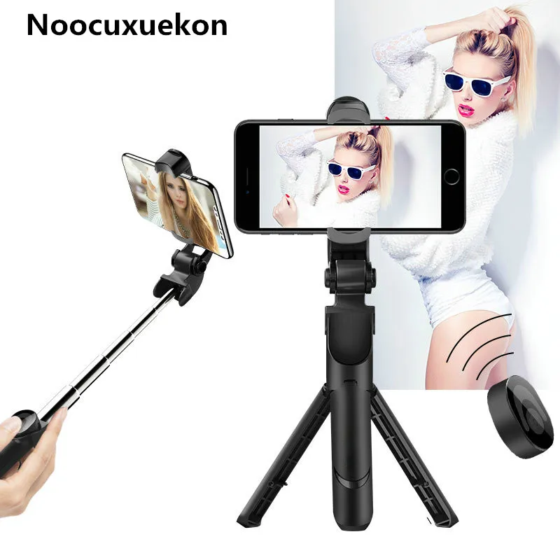 

Newest 3 in 1 Foldable Selfie Stick Bluetooth Selfie Stick+Tripod+Bluetooth Shutter Remote Controller for Mobile Phone Stick