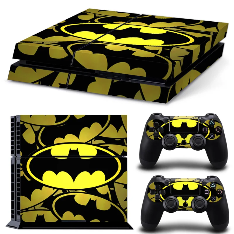 

Skull & Co.  New 5 Style PS4 Printing Design Skin Decal Skin For play station 4 Console PS4+2Pcs Sikn For PS4 Accessory