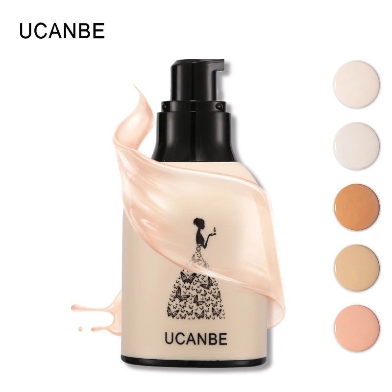 Профессиональный UCANBE, абсолютно новая косметика Жидкая основа для макияжа База для лица ярче контура естественный маскирующий поры увлажняют