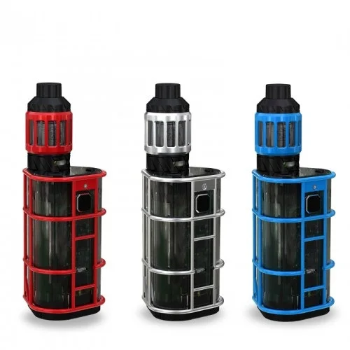 

original Newest Wismec EXO Skeleton ES300 Starter Kit 300W with KAGE atomizer and WT replacemement coils VS rx2/3 RXmini